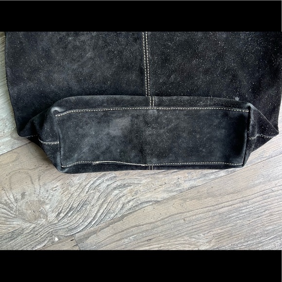 Black Suede Purse - Picture 3 of 11
